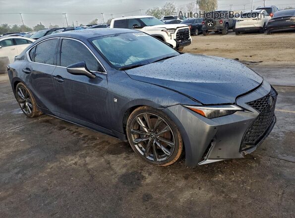 JTHGZ1B22P5068207 2023 LEXUS IS Серый Передняя правая четверть