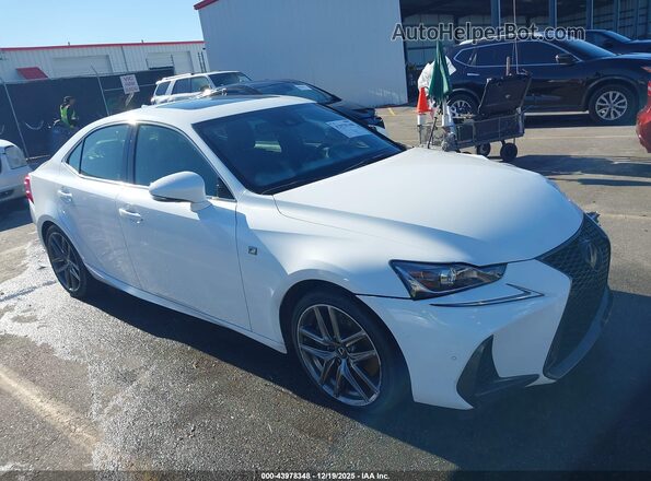 JTHGZ1B25L5035955 2020 LEXUS IS 350 Белый Передняя правая четверть