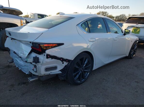 JTHGZ1B28N5053675 2022 LEXUS IS 350 Белый Задняя правая четверть