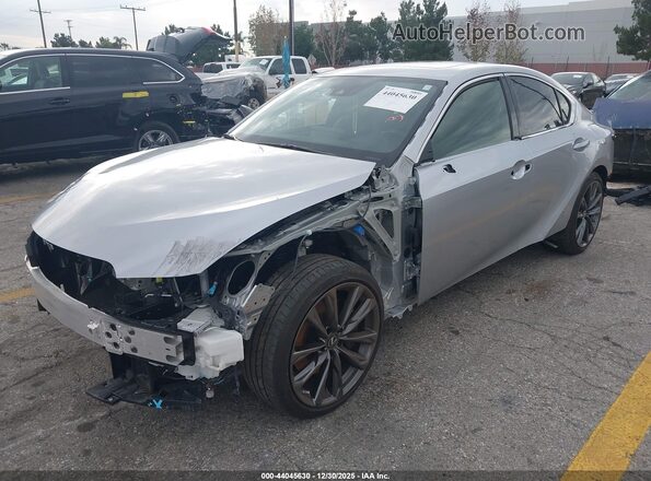 JTHGZ1B28N5054485 2022 LEXUS IS 350 Gray Передня ліва чверть