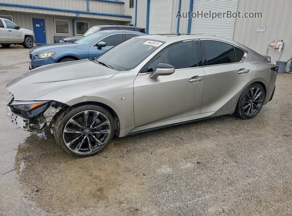 JTHGZ1B28P5065585 2023 LEXUS IS Серый Передняя левая четверть