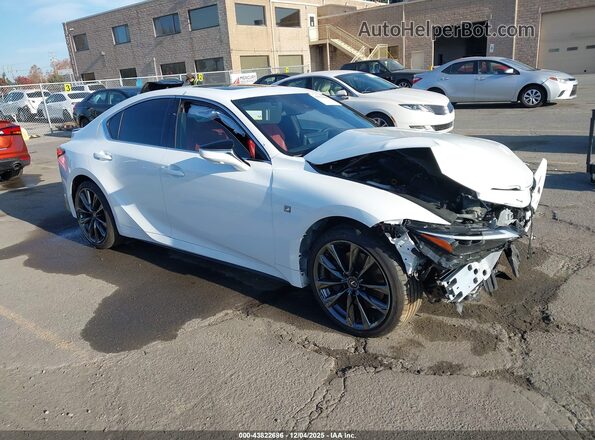 JTHGZ1B28P5068311 2023 LEXUS IS 350 Белый Передняя правая четверть