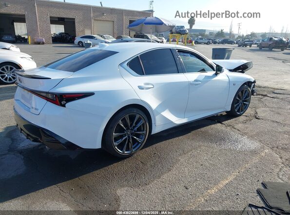 JTHGZ1B28P5068311 2023 LEXUS IS 350 Белый Задняя правая четверть