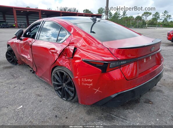 JTHGZ1B29S5086535 2025 LEXUS IS 350 Red Tył lewy