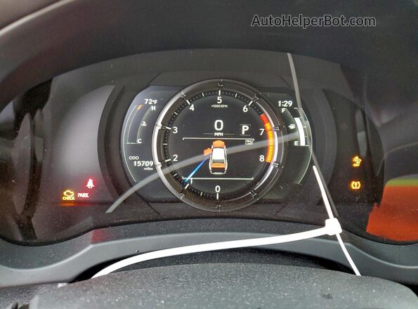 JTHGZ1B2XS5084549 2025 LEXUS IS Черный Вид щитка приборов