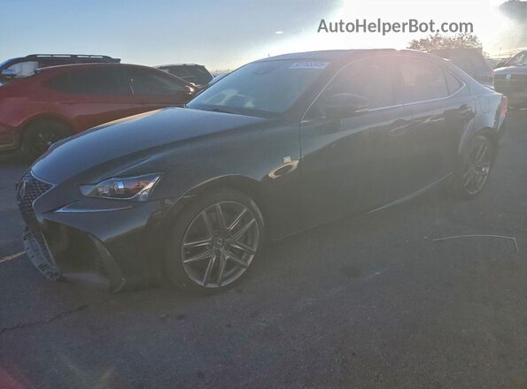 JTHGZ1E22L5017392 2020 LEXUS IS Черный Передняя левая четверть