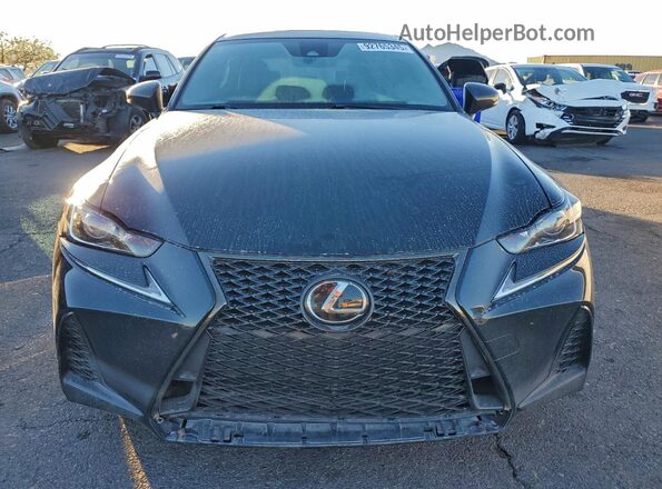 JTHGZ1E22L5017392 2020 LEXUS IS Черный Вид спереди