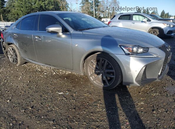 JTHGZ1E23L5017756 2020 LEXUS IS Серебряный Передняя правая четверть