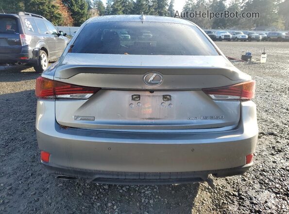 JTHGZ1E23L5017756 2020 LEXUS IS Серебряный Вид сзади