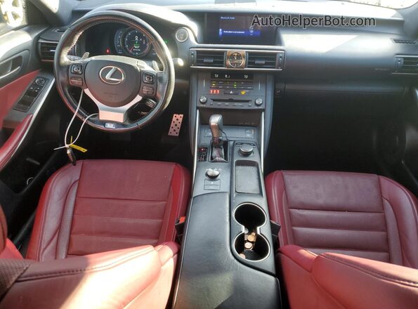 JTHGZ1E23L5017756 2020 LEXUS IS Серебряный Вид панели приборов