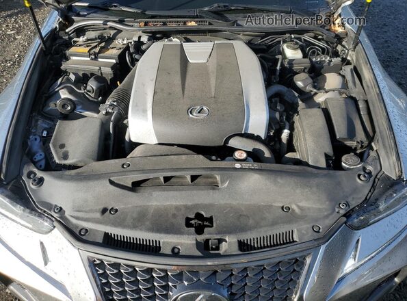 JTHGZ1E23L5017756 2020 LEXUS IS Серебряный Вид задней части салона