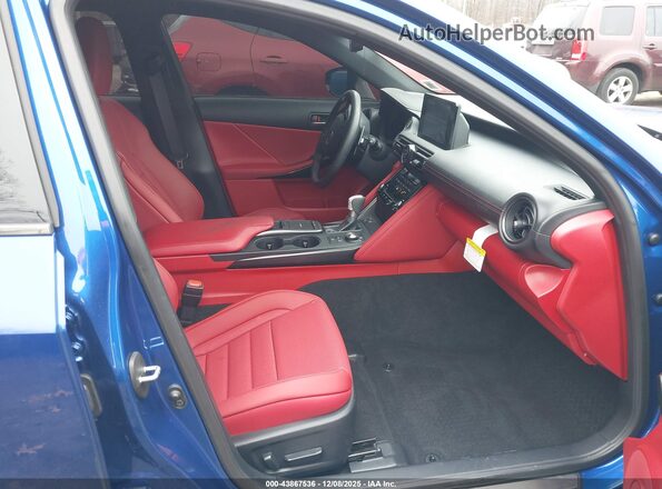 JTHGZ1E23S5039724 2025 LEXUS IS 350 Синий Вид салона спереди