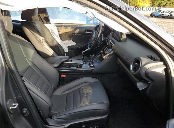 JTHGZ1E2XM5022809 2021 LEXUS IS Charcoal Vista interior delantera