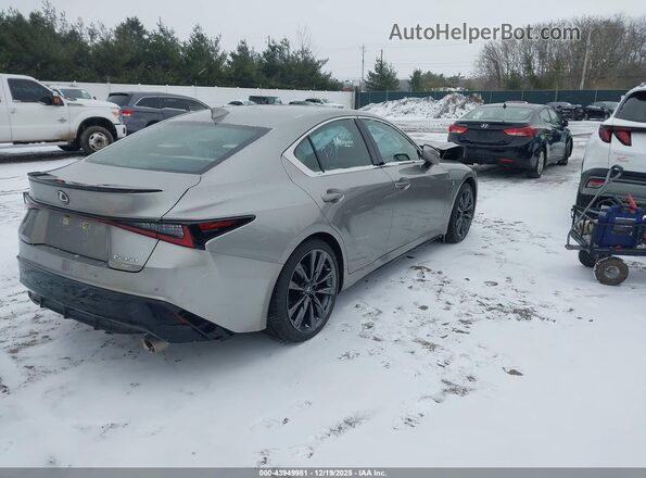 JTHGZ1E2XP5030378 2023 LEXUS IS 350 Золотой Задняя правая четверть