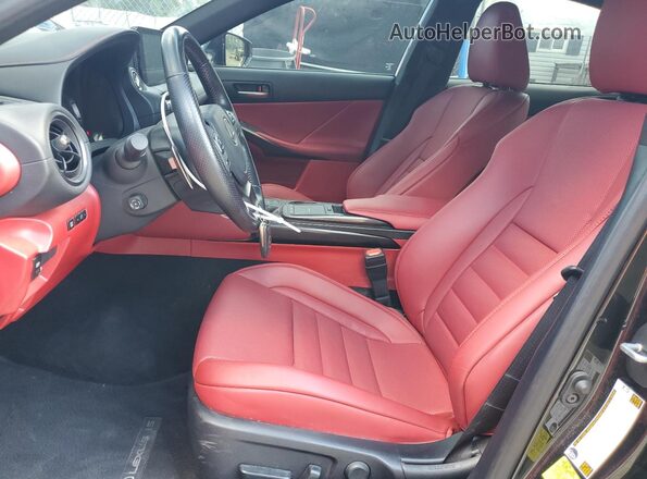 JTHGZ1E2XR5036720 2024 LEXUS IS Черный Вид салона спереди