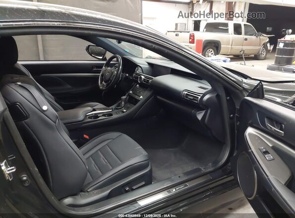 JTHGZ5BC0N5026504 2022 LEXUS RC 350 Черный Вид салона спереди
