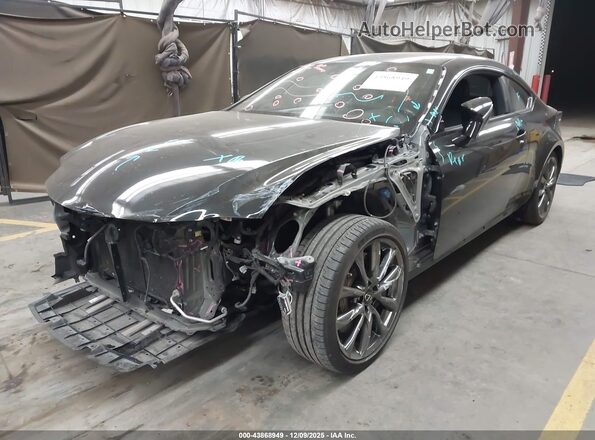 JTHGZ5BC0N5026504 2022 LEXUS RC 350 Черный Передняя левая четверть