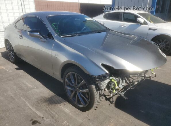 JTHGZ5BC9M5024281 2021 LEXUS RC Серый Передняя правая четверть