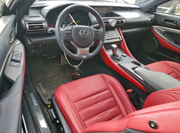 JTHGZ5DC3N5011265 2022 LEXUS RC Белый Вид панели приборов