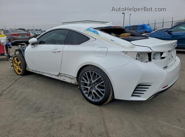 JTHHA5BC0G5000922 2016 LEXUS RC White Rear left