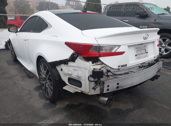 JTHHA5BC1G5002856 2016 LEXUS RC 200T Белый Задняя левая четверть