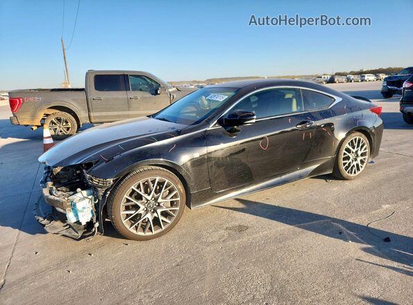 JTHHA5BC1G5003134 2016 LEXUS RC Черный Передняя левая четверть