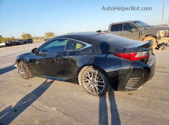 JTHHA5BC1G5003134 2016 LEXUS RC Черный Задняя левая четверть