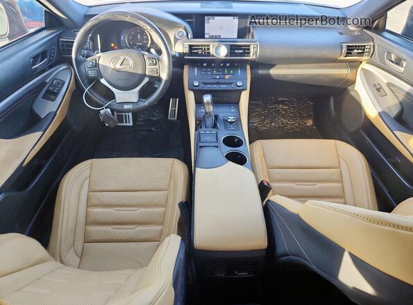 JTHHA5BC1G5003134 2016 LEXUS RC Черный Вид панели приборов