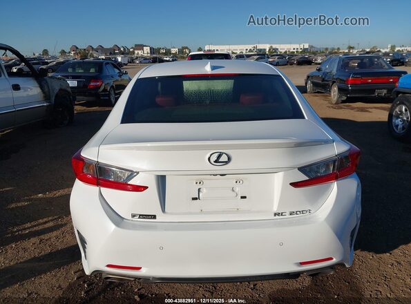JTHHA5BC2H5005914 2017 LEXUS RC 200T Белый 