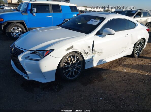 JTHHA5BC2H5005914 2017 LEXUS RC 200T Белый Передняя левая четверть