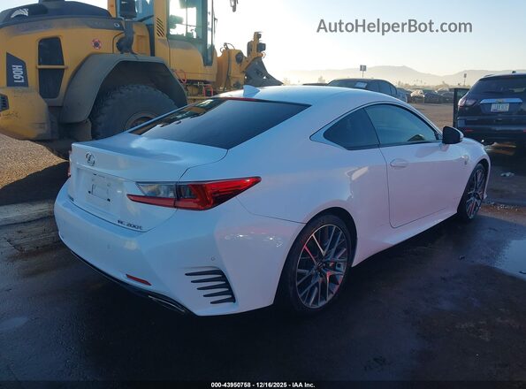 JTHHA5BC4H5006661 2017 LEXUS RC 200T Белый Задняя правая четверть