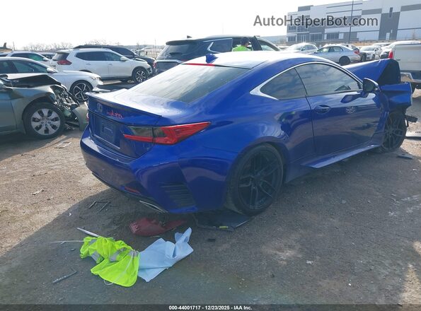 JTHHA5BC7G5002196 2016 LEXUS RC 200T Blue Tył prawy