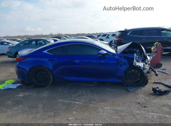 JTHHA5BC7G5002196 2016 LEXUS RC 200T Blue Widok wnętrza z tyłu