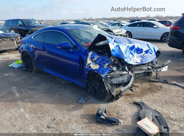 JTHHA5BC7G5002196 2016 LEXUS RC 200T Blue Przód prawy