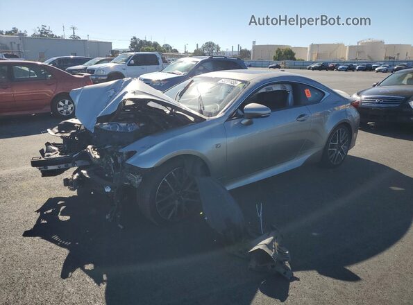 JTHHA5BC7J5008197 2018 LEXUS RC Серебряный Передняя левая четверть