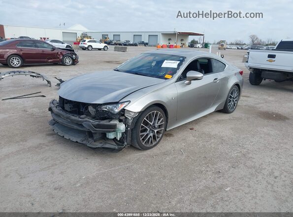JTHHA5BC9H5004873 2017 LEXUS RC 200T Серый Передняя левая четверть