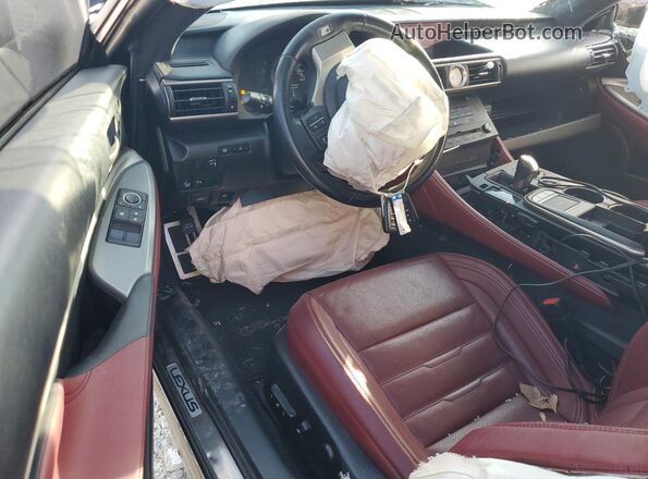 JTHHE5BC3H5017672 2017 LEXUS RC Черный Вид панели приборов