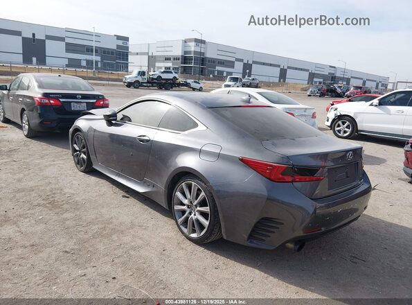 JTHHE5BC6G5012576 2016 LEXUS RC 350 Серый Задняя левая четверть
