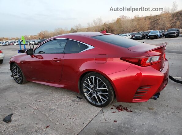 JTHHE5BC7G5014451 2016 LEXUS RC Red Rear left