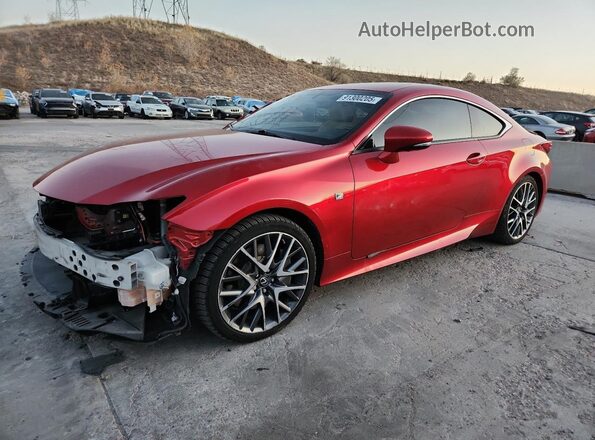 JTHHE5BC7G5014451 2016 LEXUS RC Red Front left