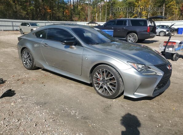 JTHHE5BC9G5014600 2016 LEXUS RC Серебряный Передняя правая четверть