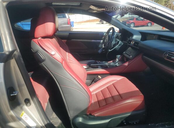 JTHHE5BC9G5014600 2016 LEXUS RC Серебряный Вид задних сидений