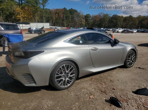 JTHHE5BC9G5014600 2016 LEXUS RC Серебряный Задняя правая четверть