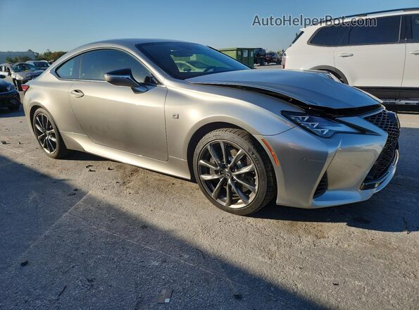 JTHHZ5BC4K5021600 2019 LEXUS RC Серебряный Передняя правая четверть