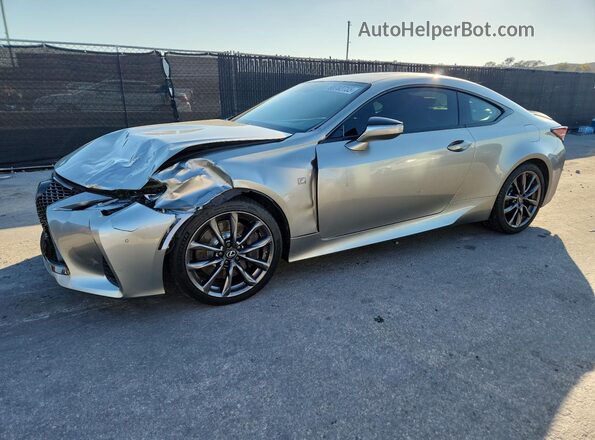 JTHHZ5BC4K5021600 2019 LEXUS RC Серебряный Передняя левая четверть