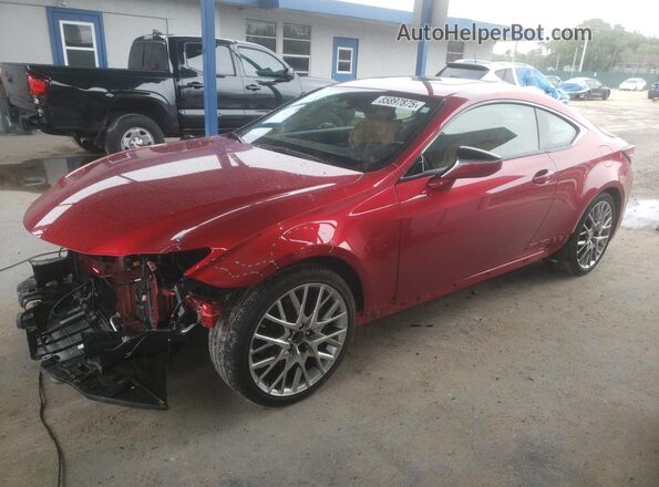 JTHHZ5BC9K5019521 2019 LEXUS RC Red Przód lewy