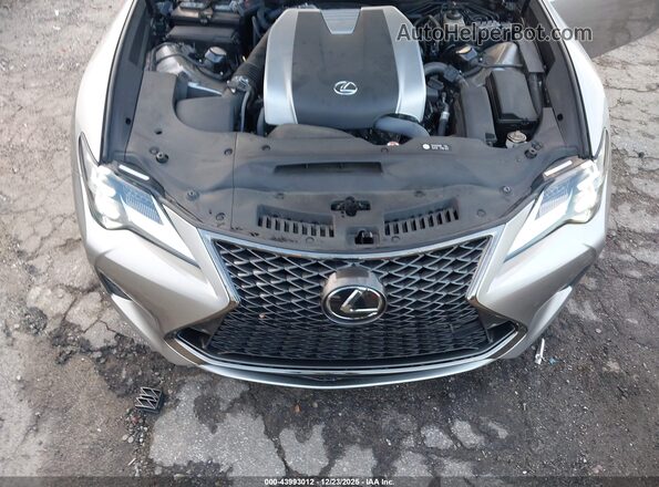 JTHHZ5BC9K5020653 2019 LEXUS RC 350 Gray Widok z tyłu