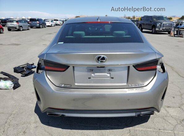 JTHHZ5BC9K5021415 2019 LEXUS RC Серебряный Вид сзади