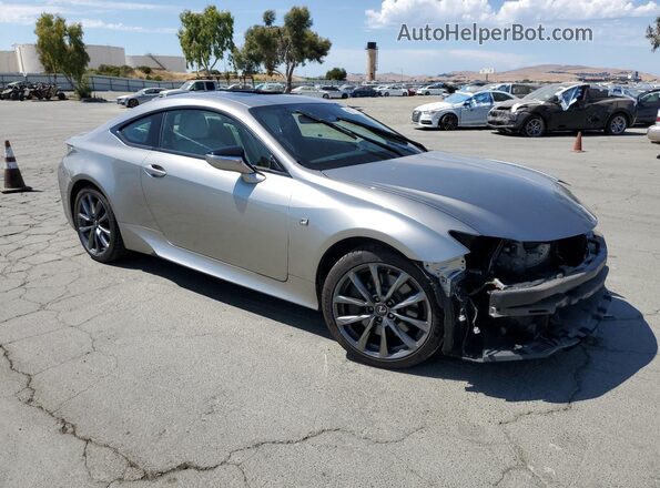 JTHHZ5BC9K5021415 2019 LEXUS RC Серебряный Передняя правая четверть