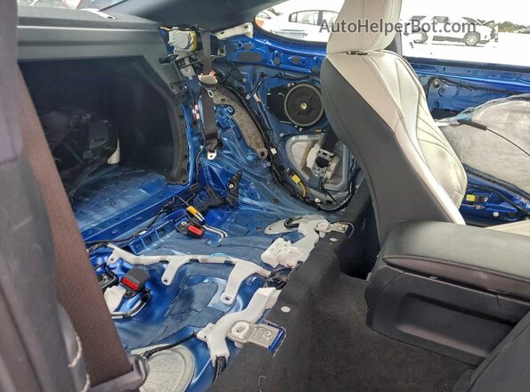 JTHHZ5BC9K5021642 2019 LEXUS RC Синий Вид задних сидений